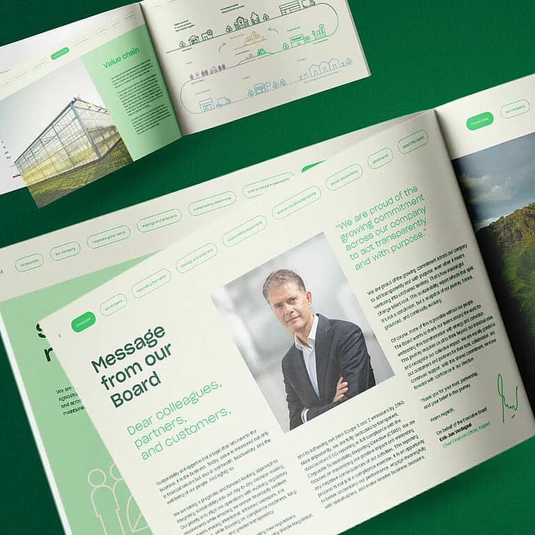 Voorbeeld duurzaamheidsrapportage — Sustainability Intelligence